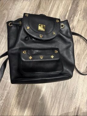 MCM | Bags | Mcm Ottomar Leather Backpack | Poshmark